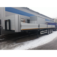 Полуприцеп бортовой Grunwald Gr-OSSt ССУ=1150 мм