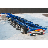 Полуприцеп контейнеровоз Грюнвальд Gr-VCSt 4 axle облегченный 1+3