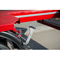 Универсальный полуприцеп-контейнеровоз раздвижной Грюнвальд GR-VCSSt SLB 1100, Мишлен