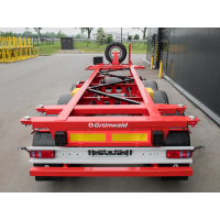 Полуприцеп контейнеровоз Грюнвальд Gr-VCSt 20ft, 1150, КАМА, 8 фитингов