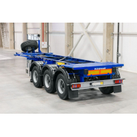 Полуприцеп контейнеровоз Grunwald Gr-VCSt 20ft, 1150, Мишлен, 4 фитинга