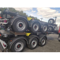 Полуприцеп контейнеровоз Грюнвальд Gr-VCSt 20ft, 1150, КАМА, 8 фитингов