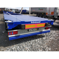 Магистральный низкорамный контейнеровоз Грюнвальд Gr-VCSt Low-bed 1150, Мишлен, SAF