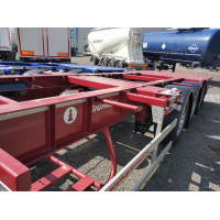 Магистральный низкорамный контейнеровоз Grunwald Gr-VCSt Low-bed 1150, Мишлен, BPW