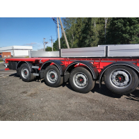 Полуприцеп контейнеровоз Grunwald Gr-VCSt 4 axle с разнесенными осями 1+2+1