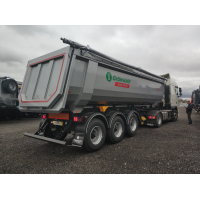 Самосвальный полуприцеп Grunwald Gr-TSt 31 куба, BPW 3x9, 1220, Michelin HD, ПО, HYVA