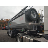 Самосвальный полуприцеп Grunwald Gr-TSt 31 куба, BPW 3x9, 1220, Michelin HD, ПО, HYVA