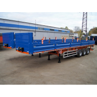 Полуприцеп бортовой Грюнвальд OSSt NORD ССУ=1480