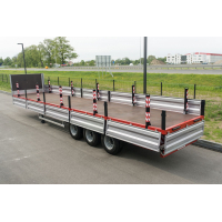 Полуприцеп бортовой Grunwald OSSt NORD ССУ=1150