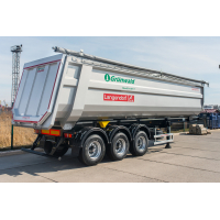 Полуприцепы самосвальные Грюнвальд 9453-0000010-50, 50 куб, BPW 3x9, 1220, Michelin HD, ПО