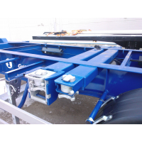 Магистральный низкорамный контейнеровоз Грюнвальд Gr-VCSt Low-bed 1150, Мишлен, SAF